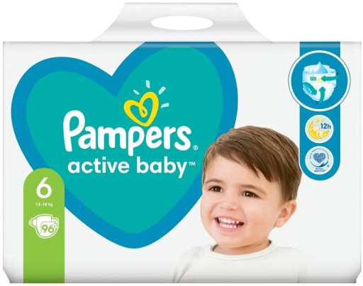 pampers 6 96 szt