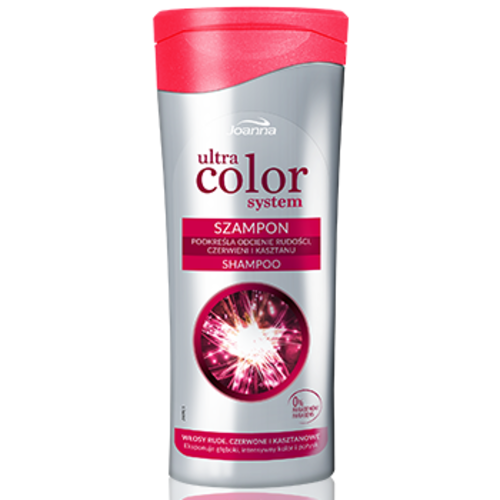 joanna ultra color system szampon czerwony