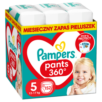 pampers pants pieluchomajtki rozmiar 5 12-17 kg junior 22 szt.społem