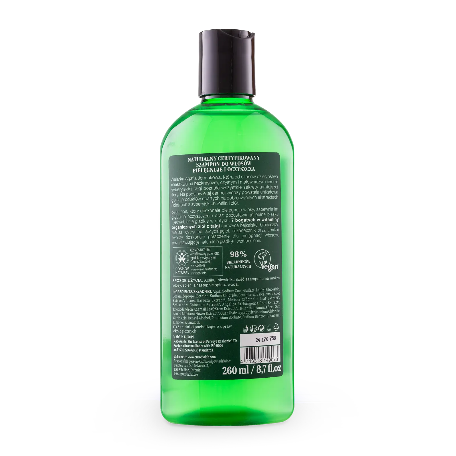 receptura babuszki agafii szampon do włosów oczyszczający