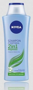 nivea 2in1 care express szampon pielęgnujący z odżywką rossmann
