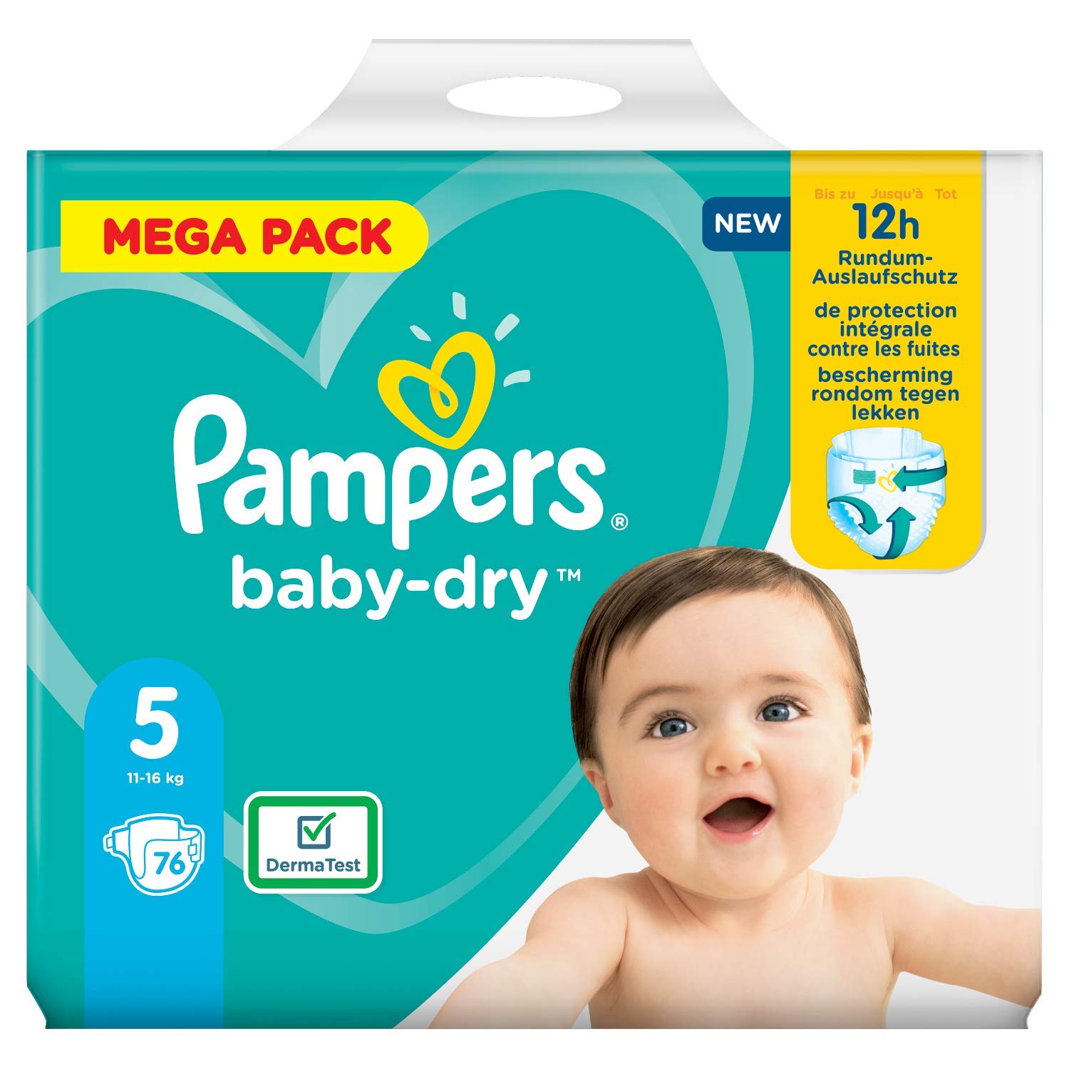 pampers 76 sztuki rozmiar 2