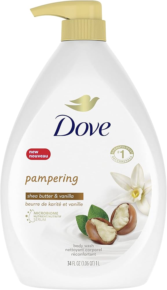 dove purely pampering nourishing shower gel