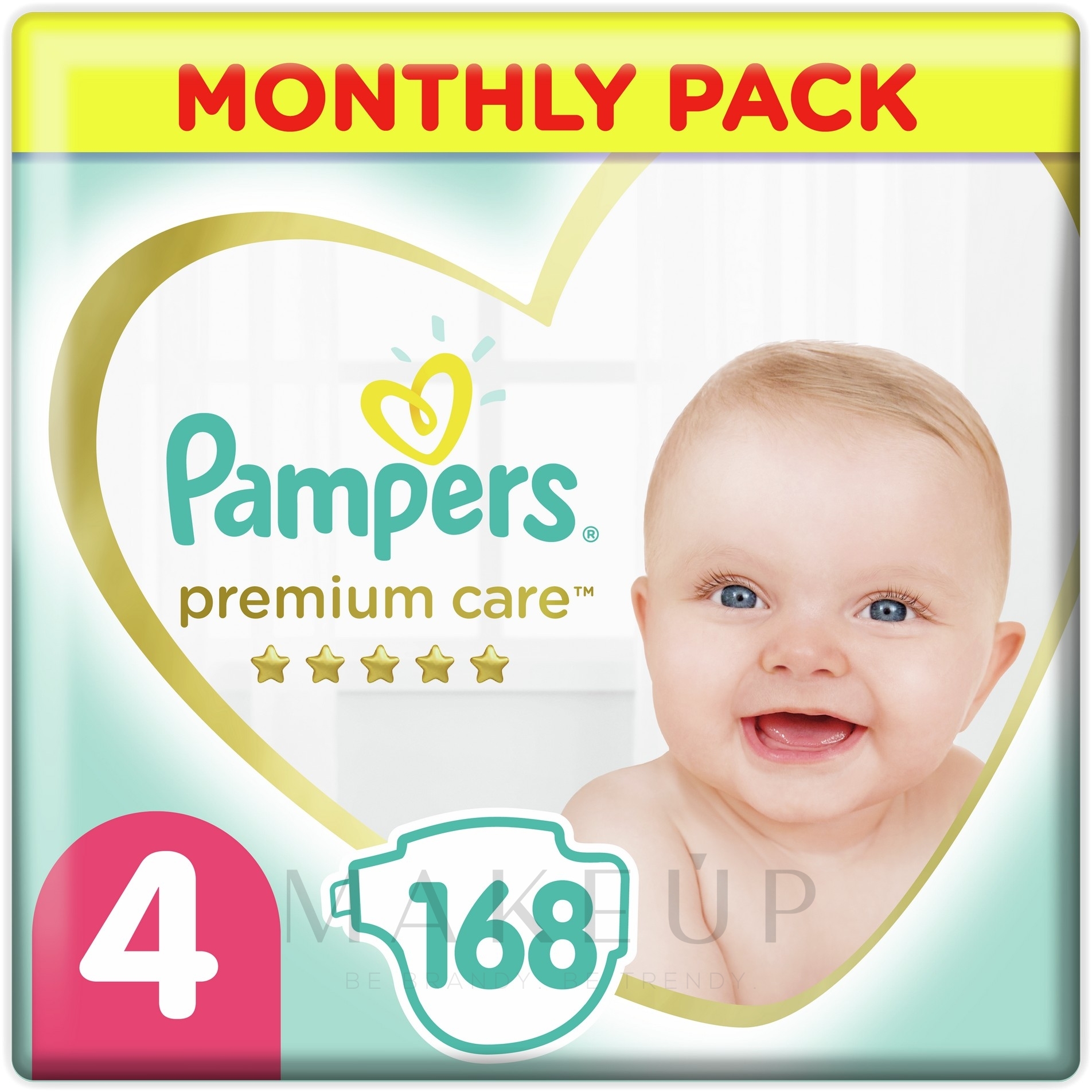 pampers premium care 4 maxi 168 szt