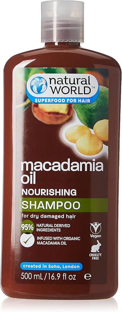 natural world szampon macadamia oil opinie