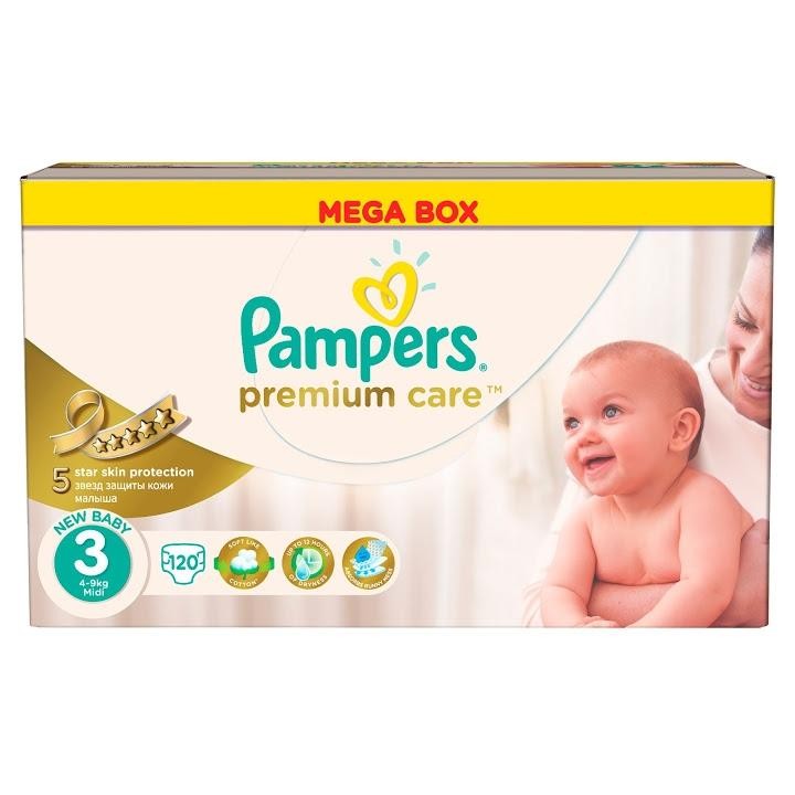 pampers premium 3 120