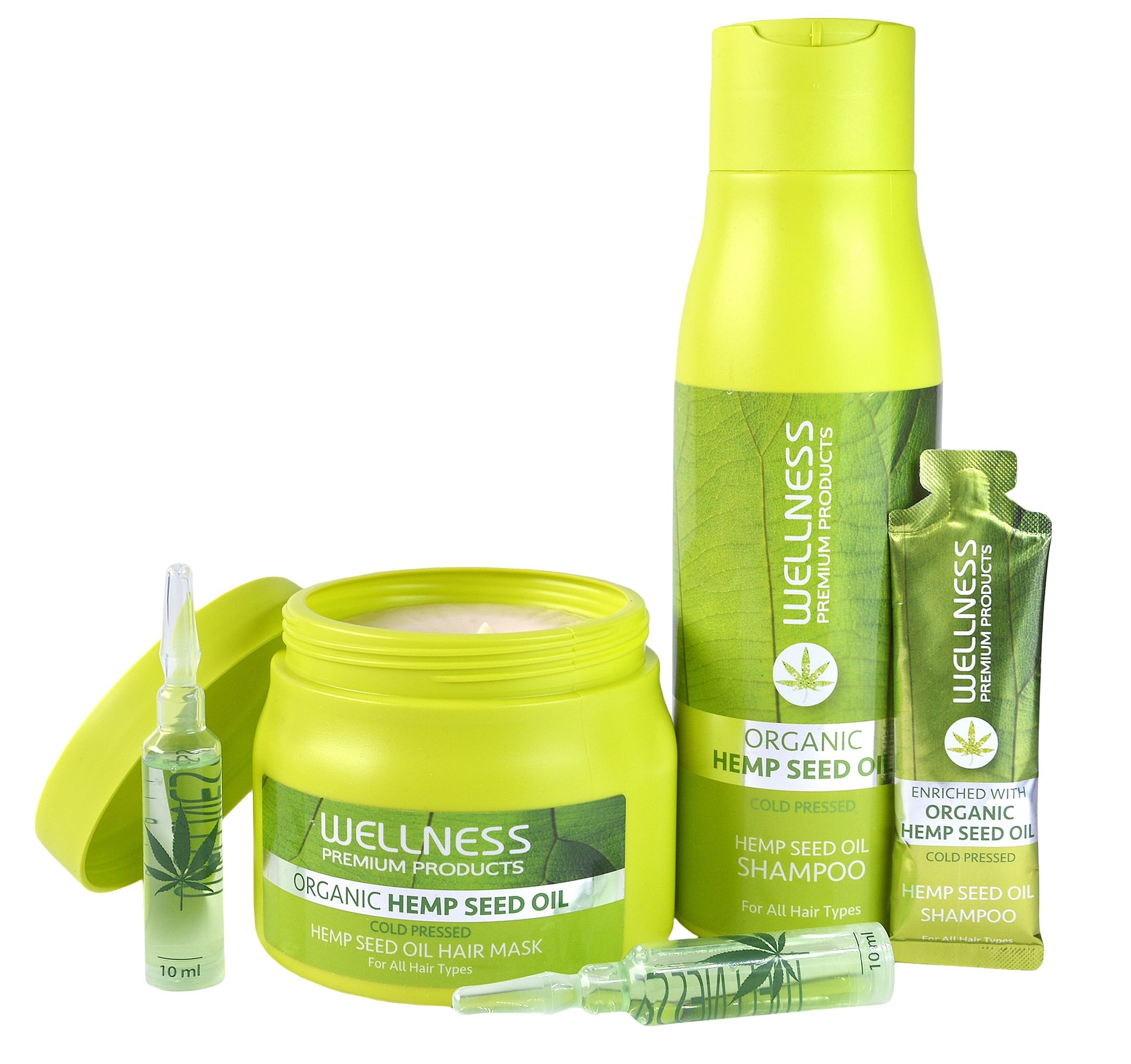 szampon wellness zielony