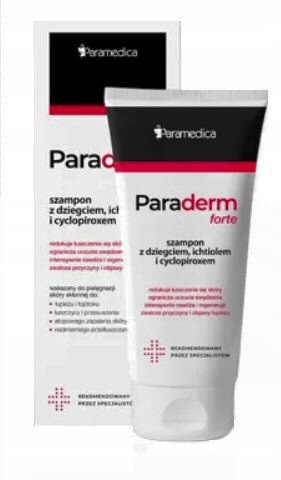 paraderm szampon z dziegciem i gliceryna