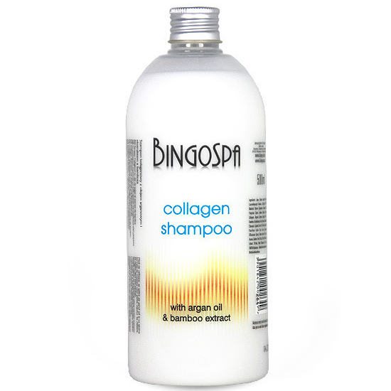 bingospa szampon kolagenowy z olejem arganowym i ekstraktem z bambusa