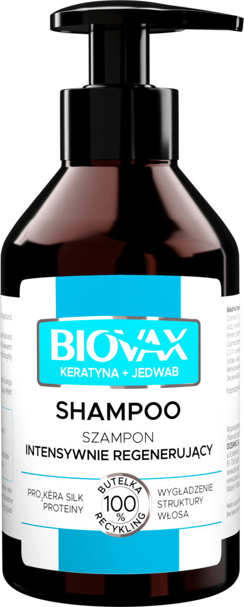biovax szampon włosy puszące się