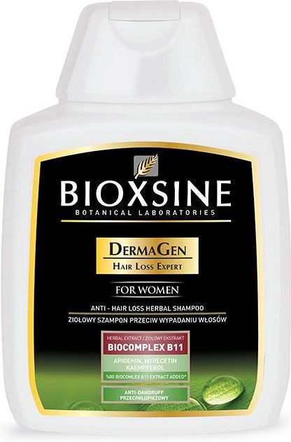 bioxsine dermagen women szampon ziołowy przeciw wypadaniu włosów włosy tłuste