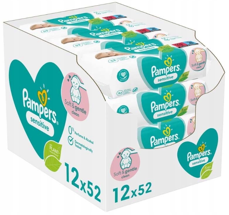 pampers chusteczki miesieczny zapas