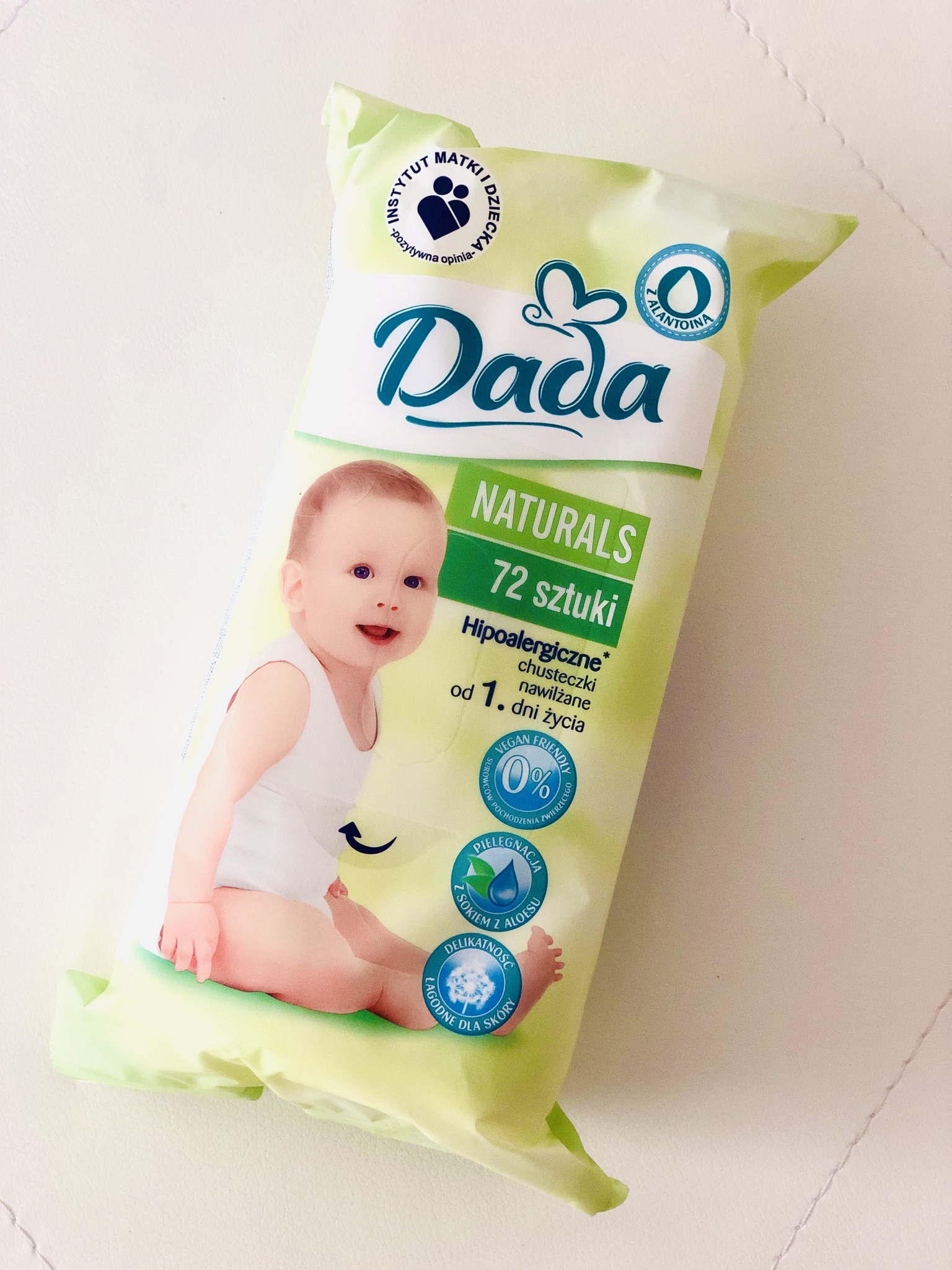 chusteczki nawilżane dada naturals opinie