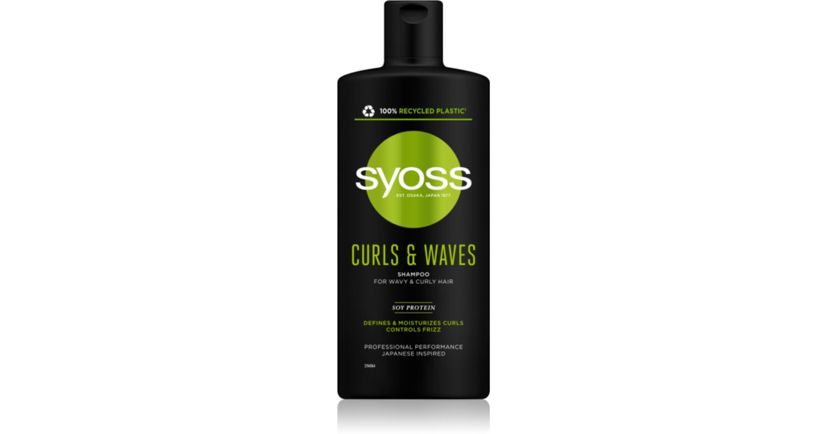 syoss curls & waves opinie szampon