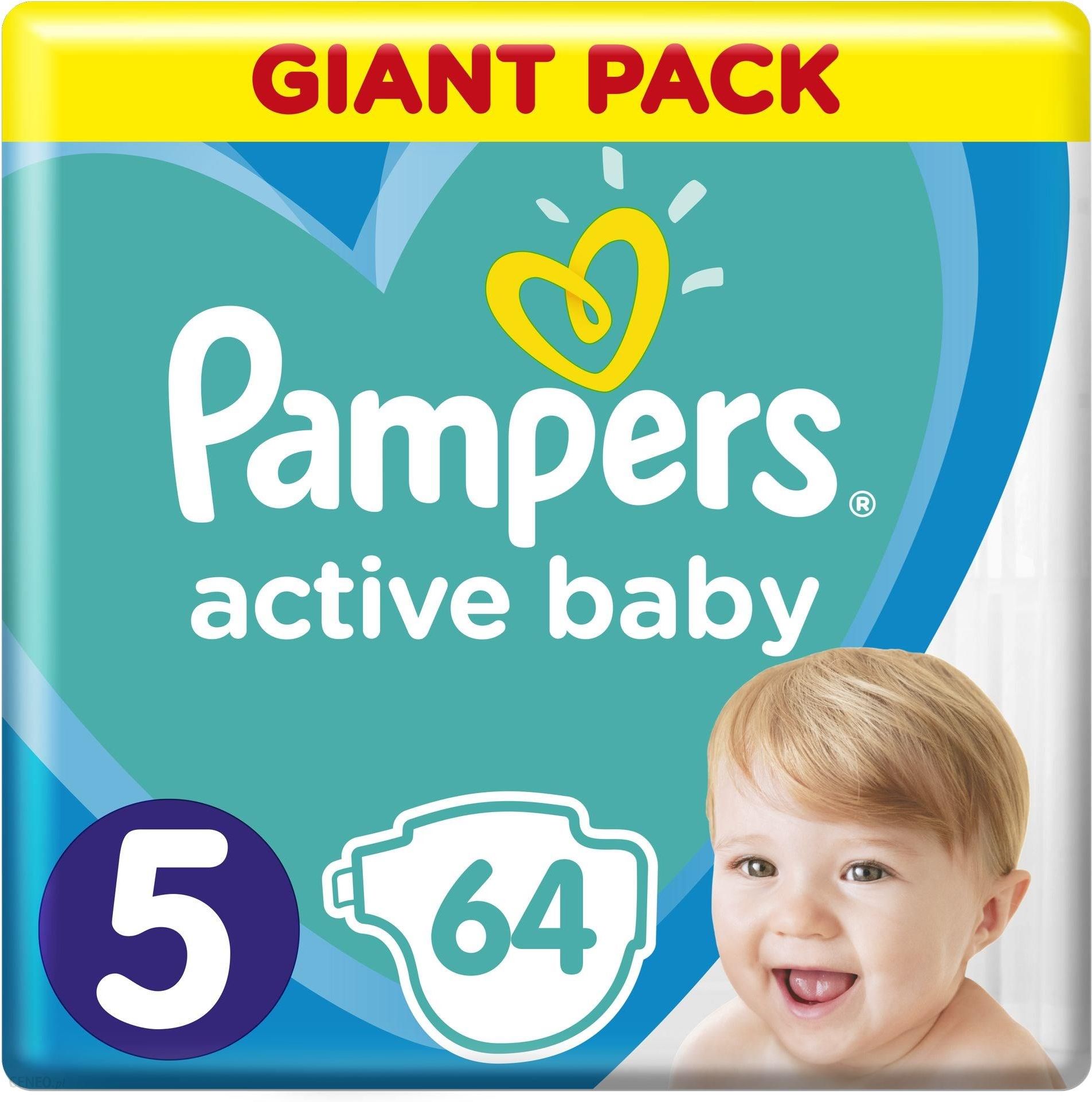 pampers active baby 5 64 szt
