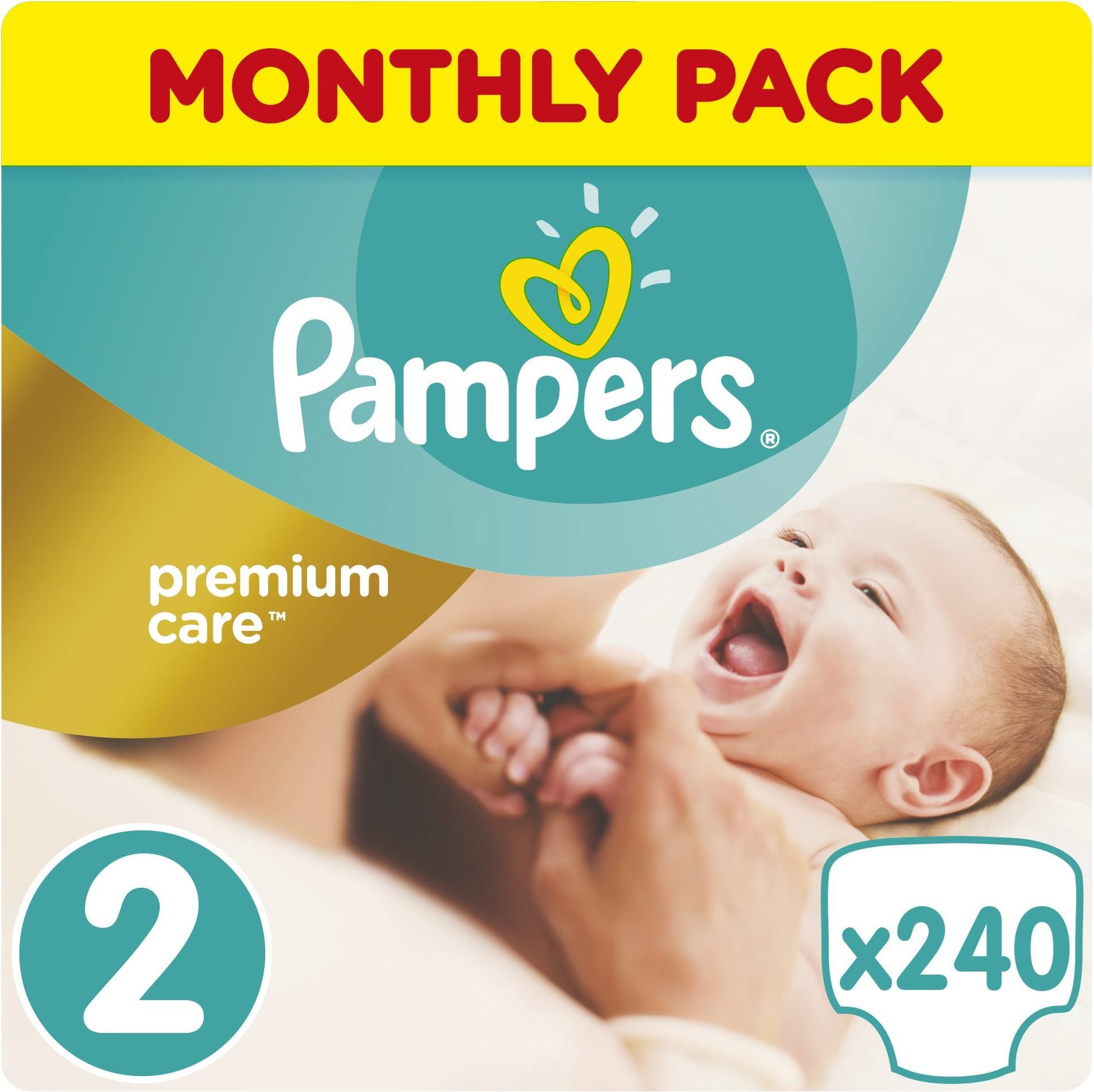 pampers premium care 2 240 szt cena