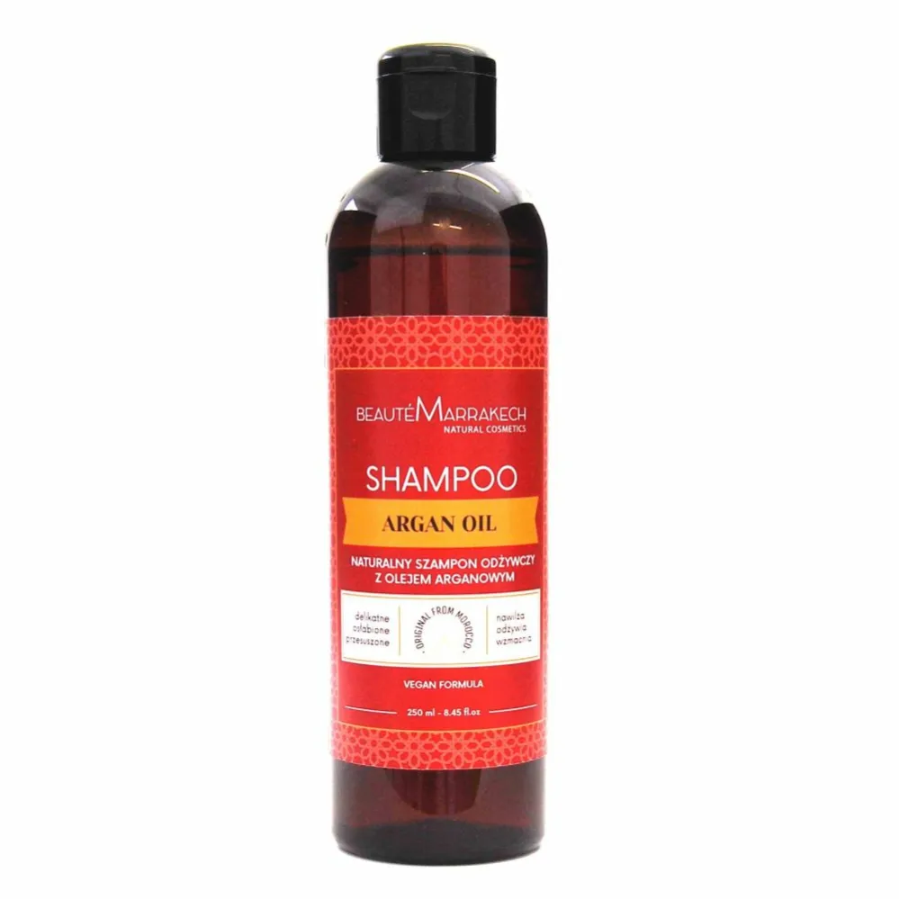 odżywczy szampon z marokańskim olejkiem arganowym