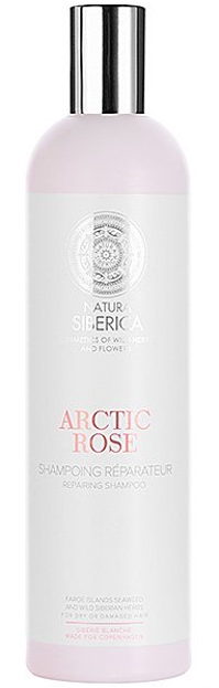 natura siberica arctic rose odbudowujący szampon do włosów 400ml