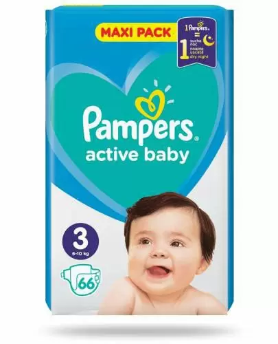 pampers 3 66 szt