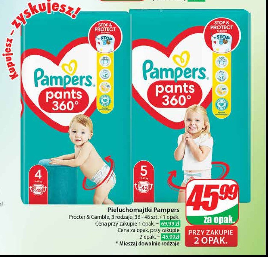 pampers pants 4 promocja