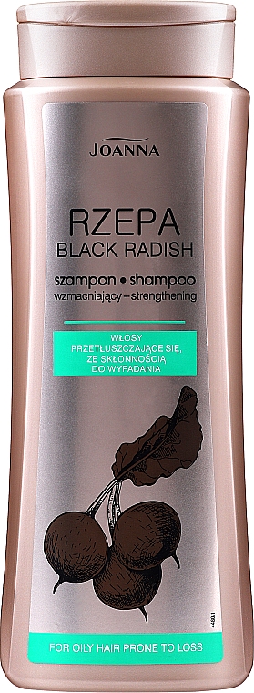 szampon rzepa przyciemnia włosy