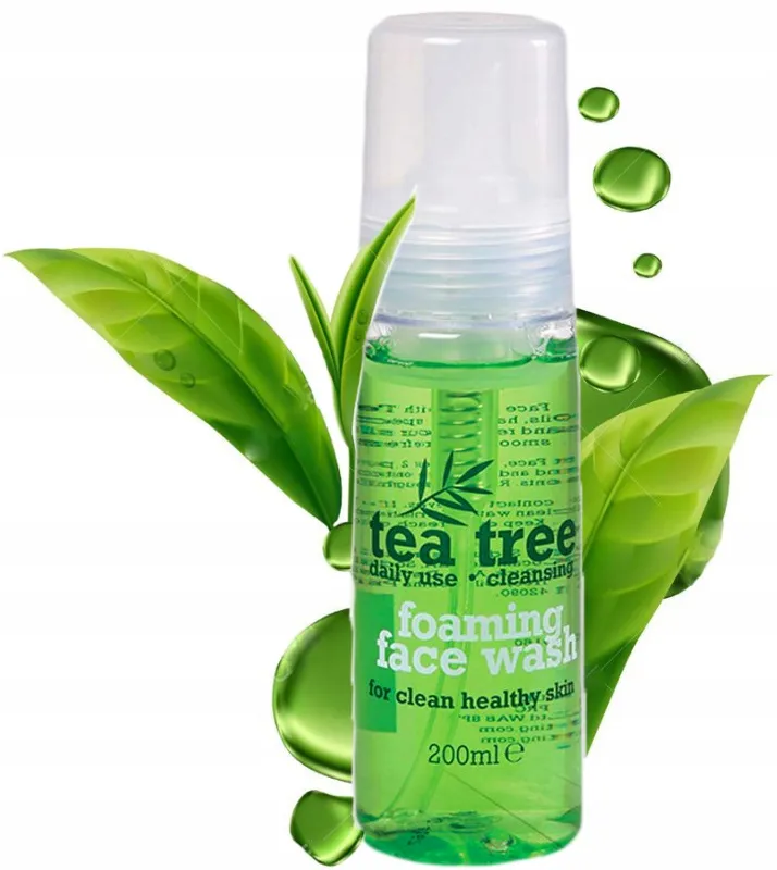 xpel tea tree oczyszczająca pianka do mycia twarzy 200ml