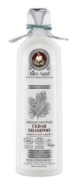 babcia agafia white szampon cedrowy odżywienie i regeneracja 280ml