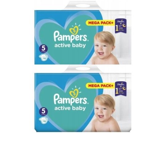 pieluchy pampers 5 giant giga box