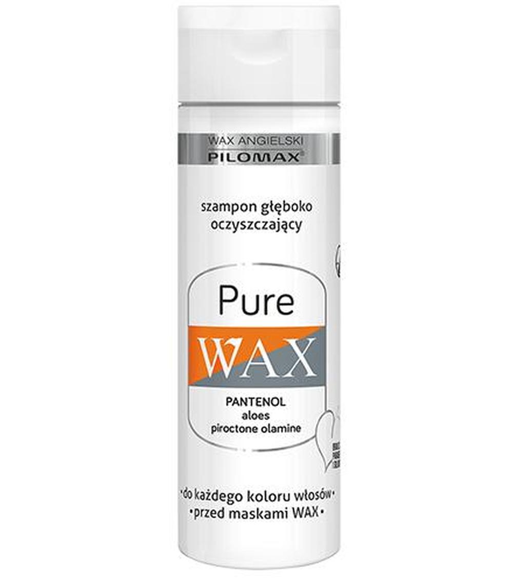 wax pure szampon głęboko oczyszczający opinie