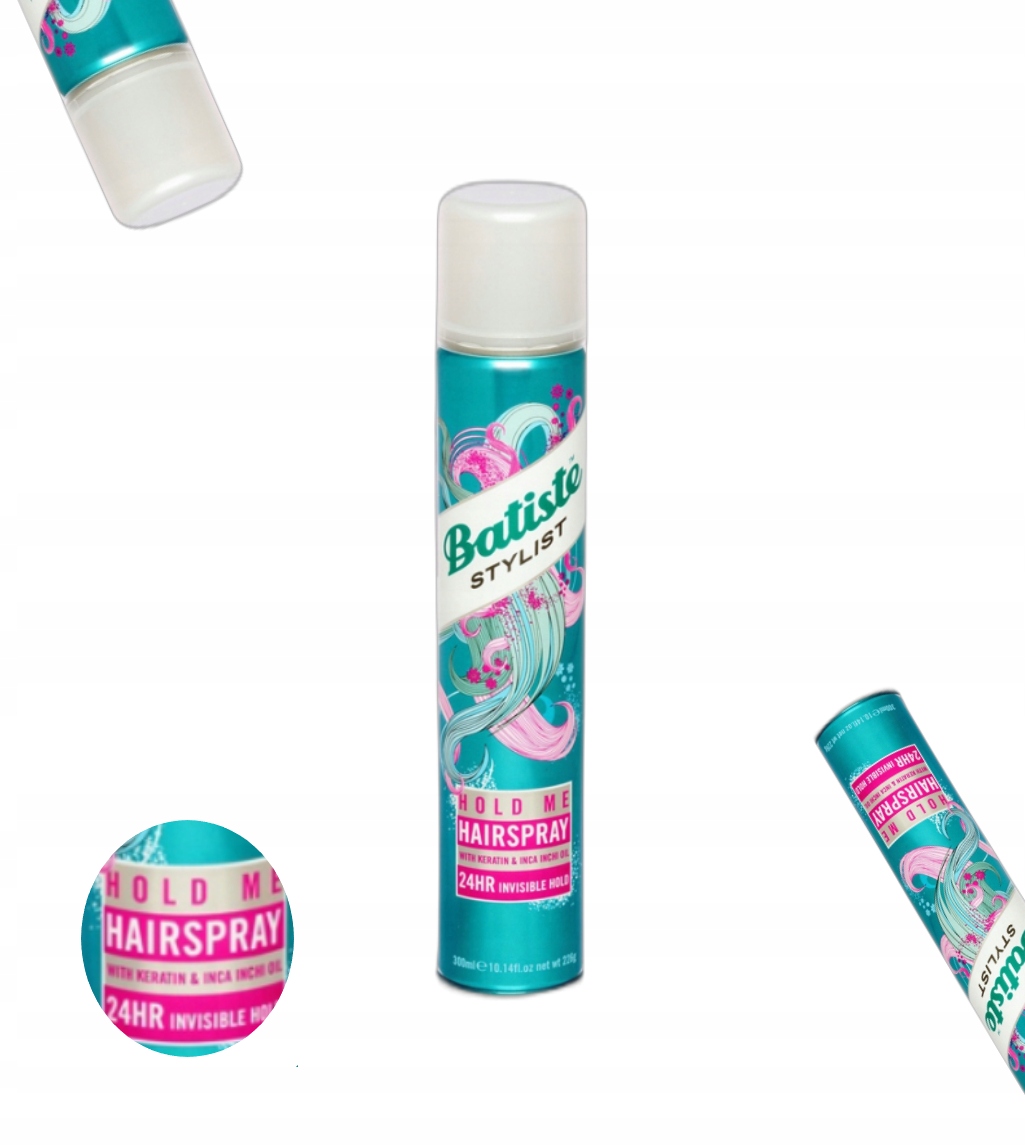 batiste stylist hold me hairspray lakier do włosów 300ml