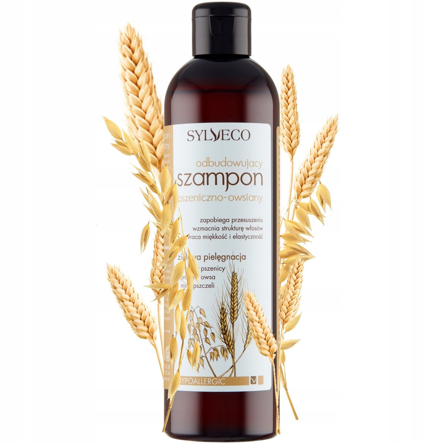 sylveco odbudowujący szampon pszeniczno-owsiany 300 ml
