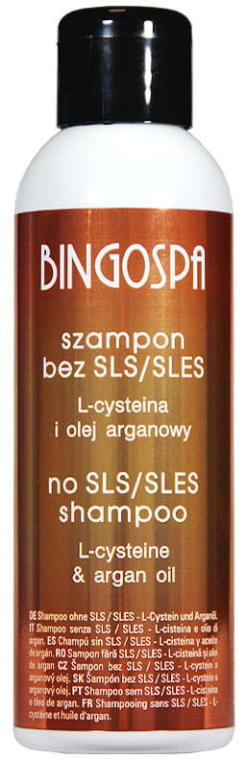 bingospa szampon z olejkiem arganowym 100ml