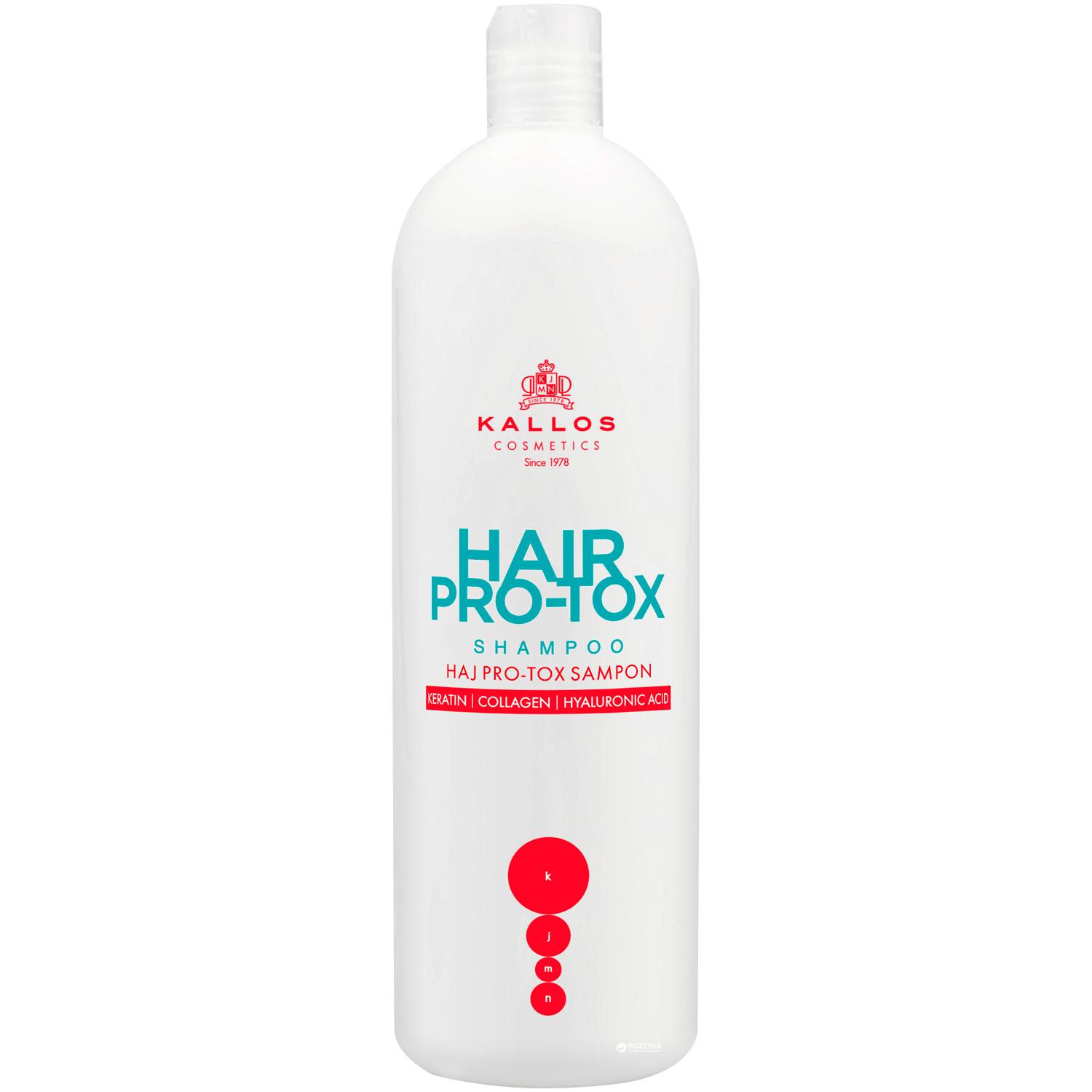 szampon kallos hair pro tox 1000 ml
