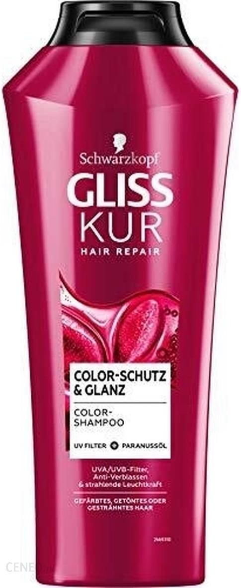 gliss kur szampon do włosów farbowanych skład