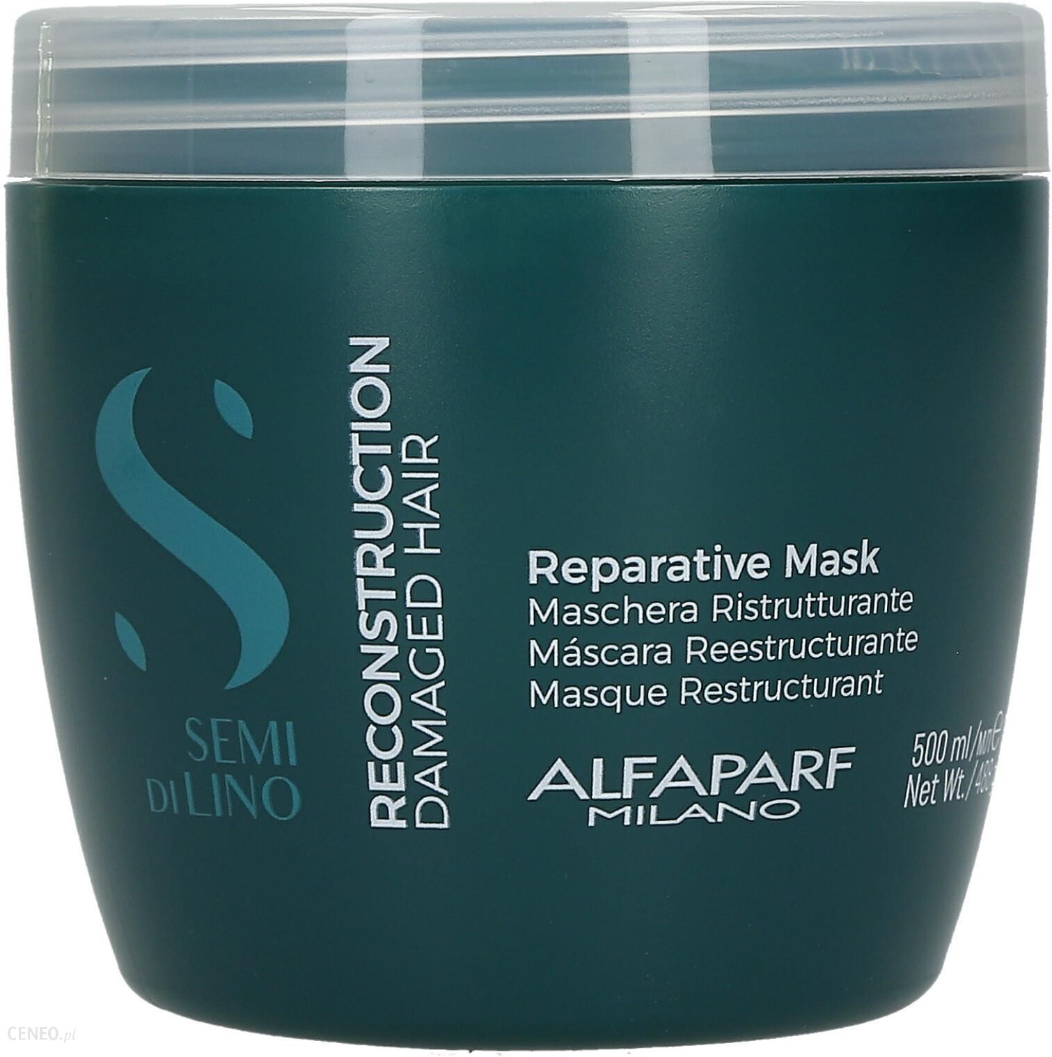 alfaparf reconstruction maska regenerująca do włosów zniszczonych 500 ml