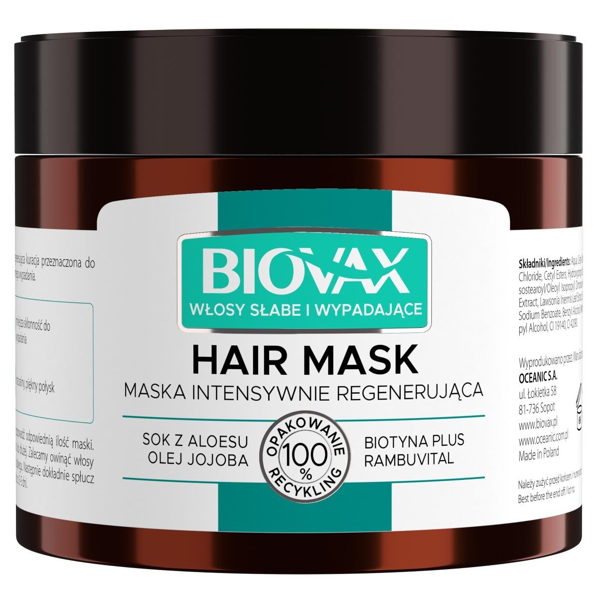 biovax bb odżywka ekspresowa 7w1 do włosów przetłuszczających się