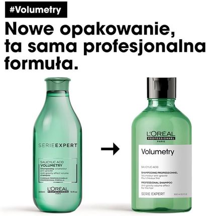 loreal volumetry szampon do włosów 500ml