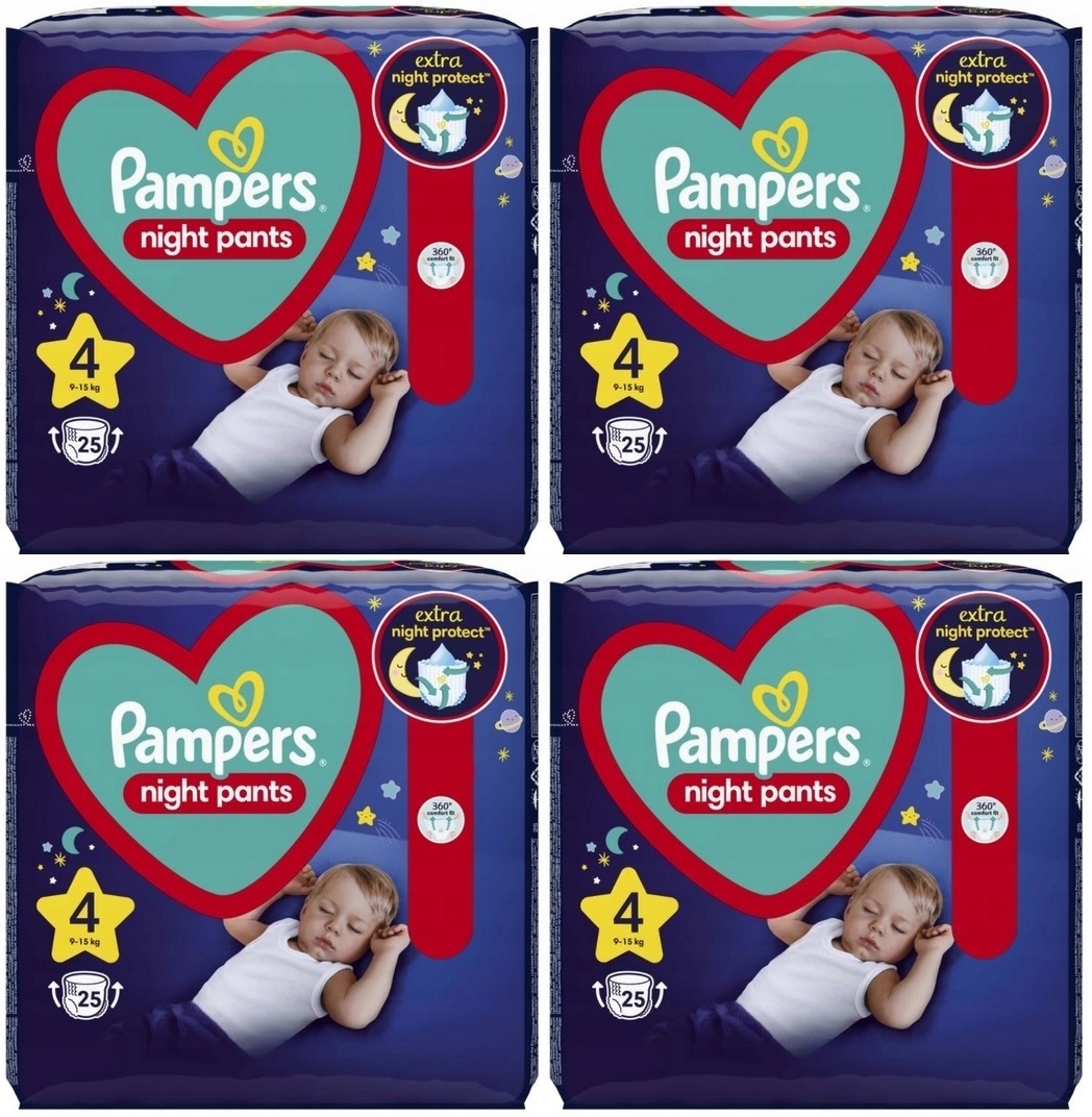 pieluchomajtki pampers 4 allegro