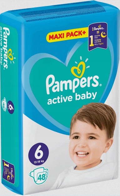 pampers active baby z aloesem