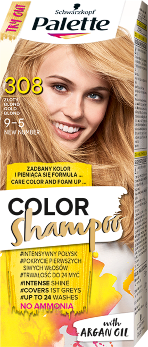 latte blond szampon koloryzujacy