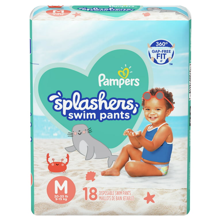 pampers splashers size 3 4