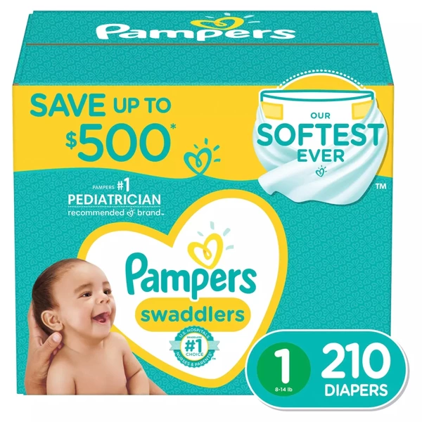 pampers 1 cena za sztukę