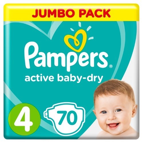 pampers active baby 4 cena