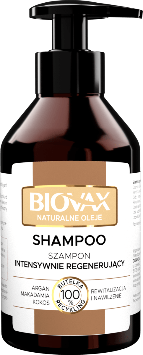 biovax arganowy szampon