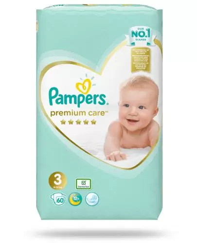 pampers premium care 3 60 szt cena