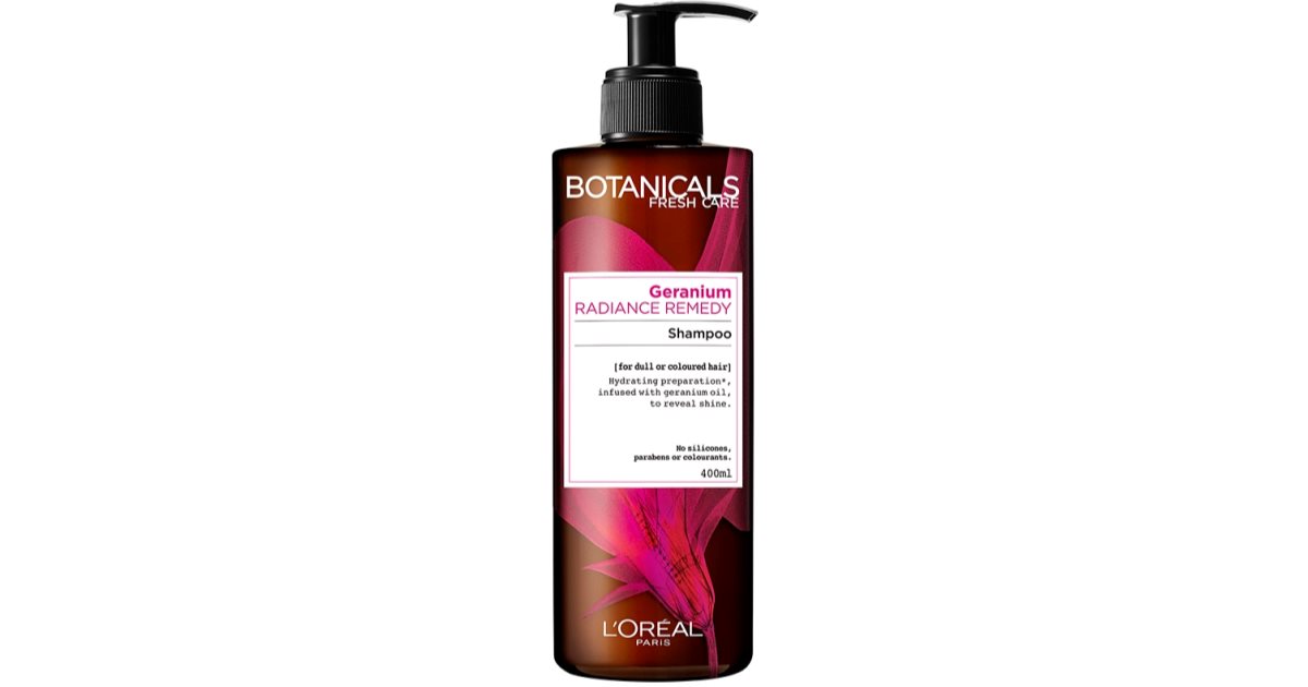 botanicals radiance remedy szampon do włosów farbowanych