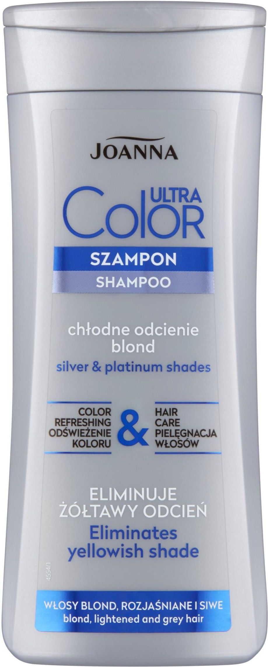 szampon joanna ultra color system czy rozjąsni włosy