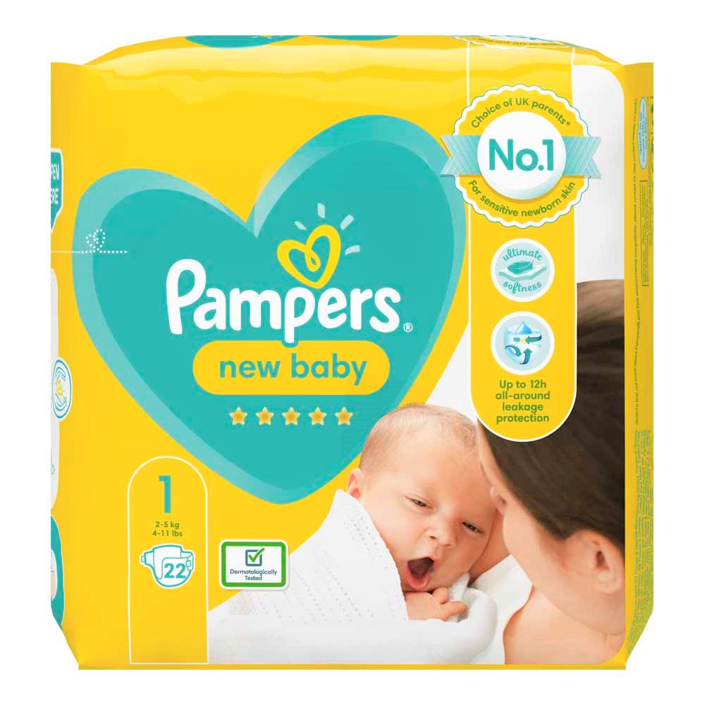 pampers 1 2