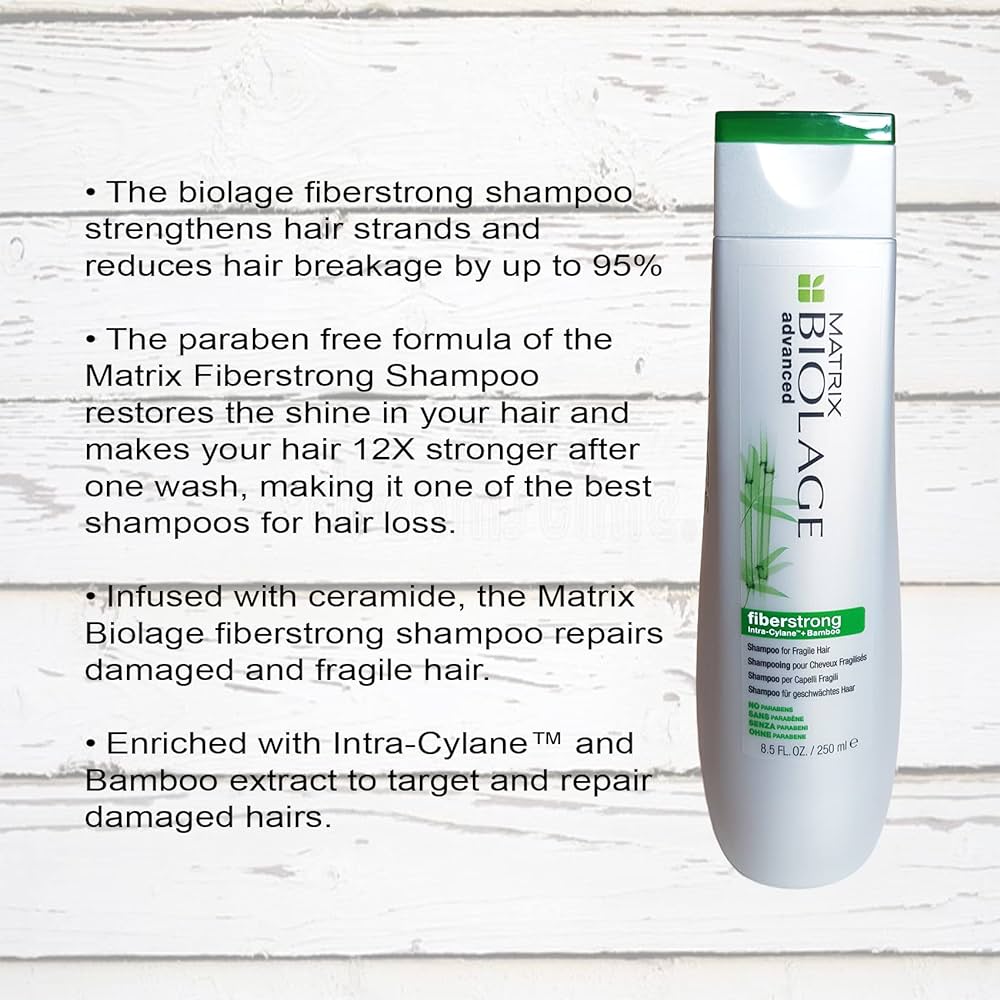 matrix biolage fiberstrong szampon wzmacniający inci