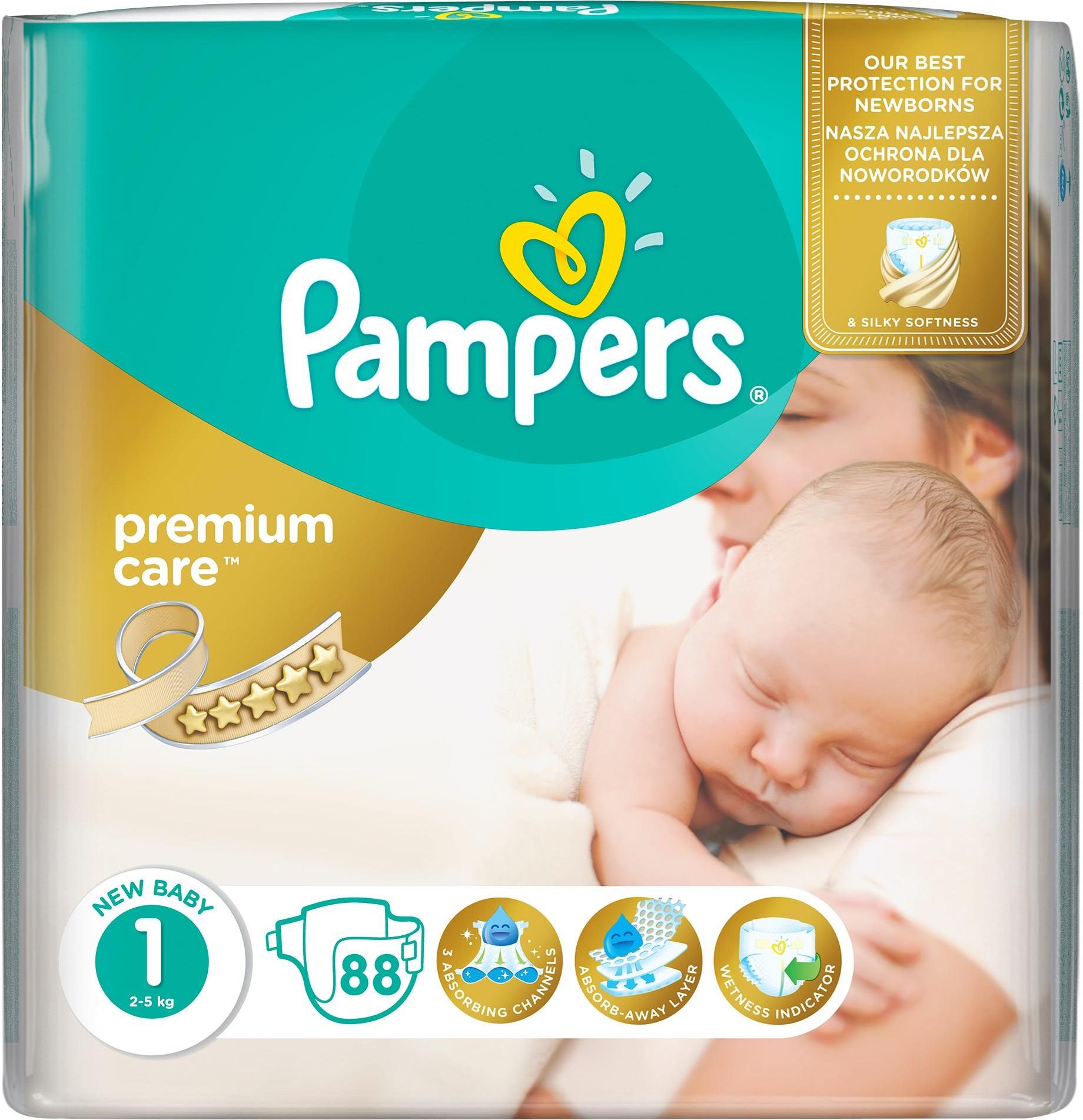 ceneo pampers new baby dry 1